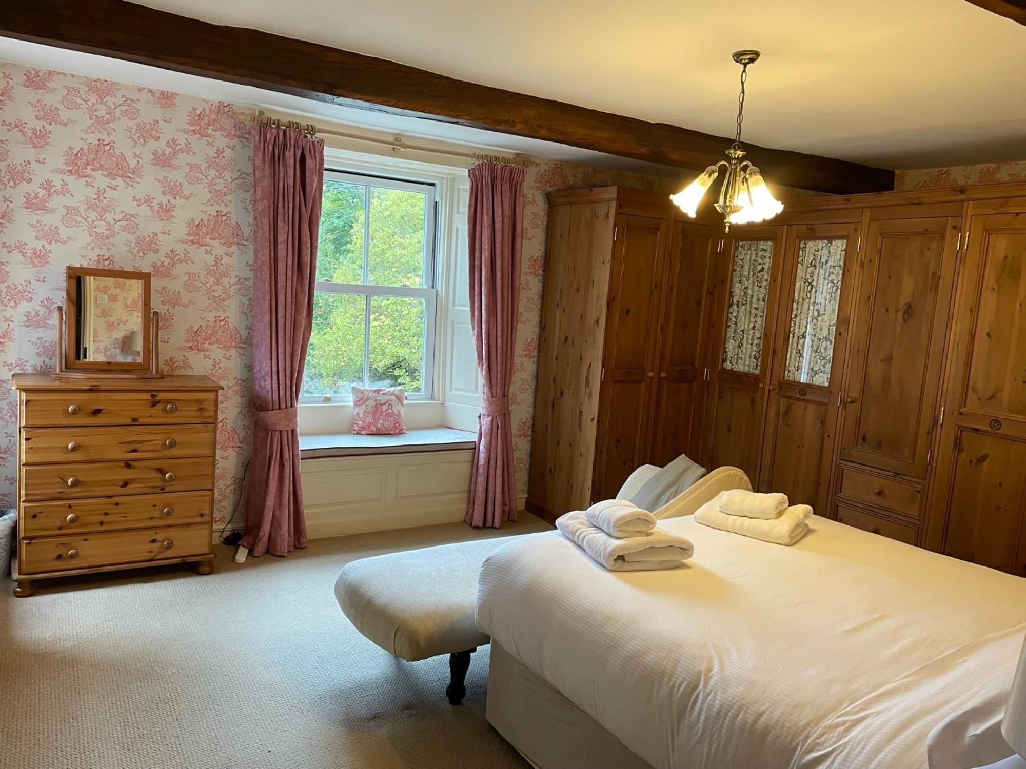 Ashfield House Hotel Grassington Quarto foto The bedroom at The Old Vicarage