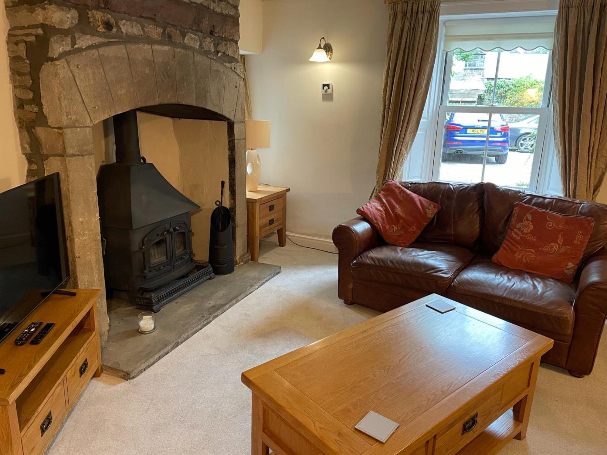 Ashfield House Hotel Grassington Quarto foto The living room at The Old Post Office